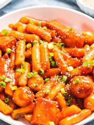   마뱁 떡볶이: 매콤한 양념에 입맛을 사로잡는 반촉촉한 식감!